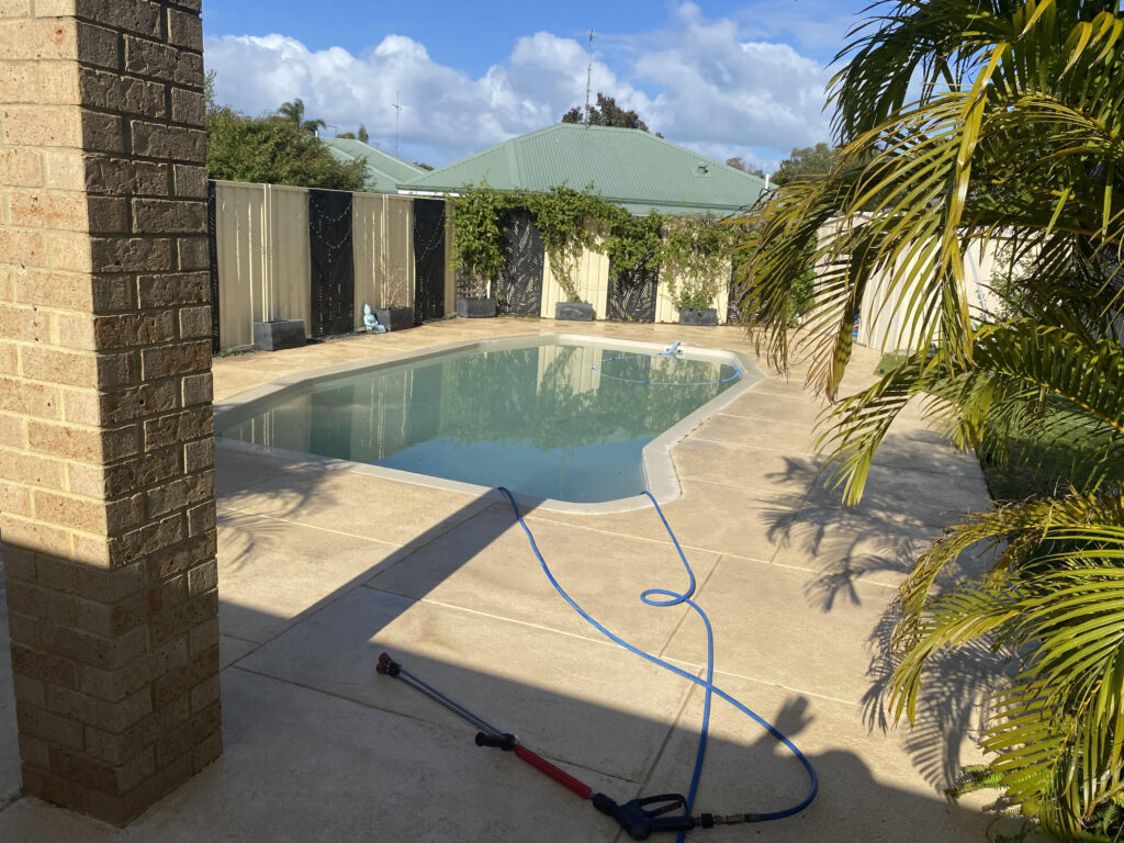 Professional Pool Area Cleaning Meadow Springs After
