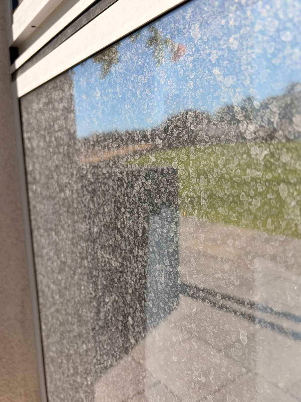 Mineral Spotting on Window - Cleaning Port Kennedy Pic 1