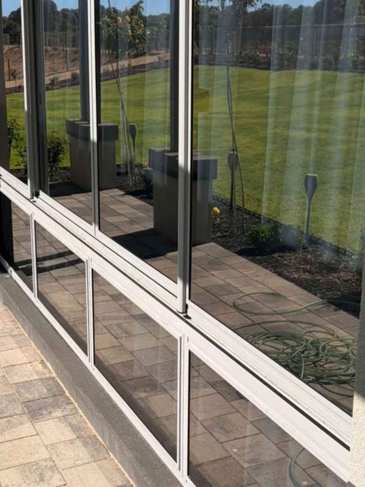 Window Cleaning Port Kennedy Heavy Mineral Spotting Removed - After pic