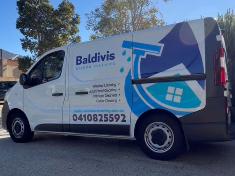 Baldivis Window Cleaning branded van